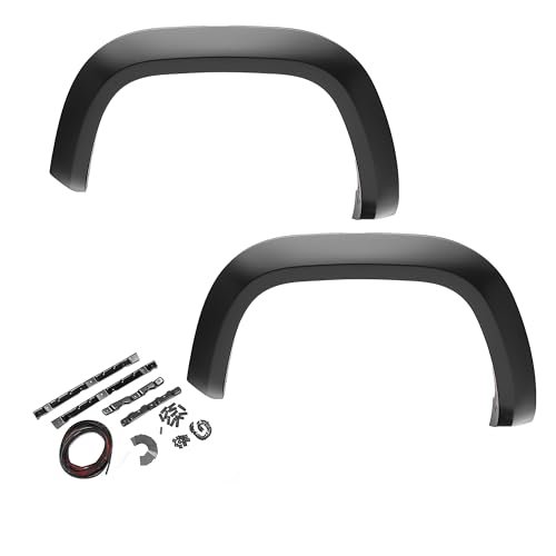 Bushwacker Extend-a-Fender Flares – Universal Rubber Fender Extensions